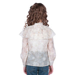 Floral Classic Shirt For Girls Image