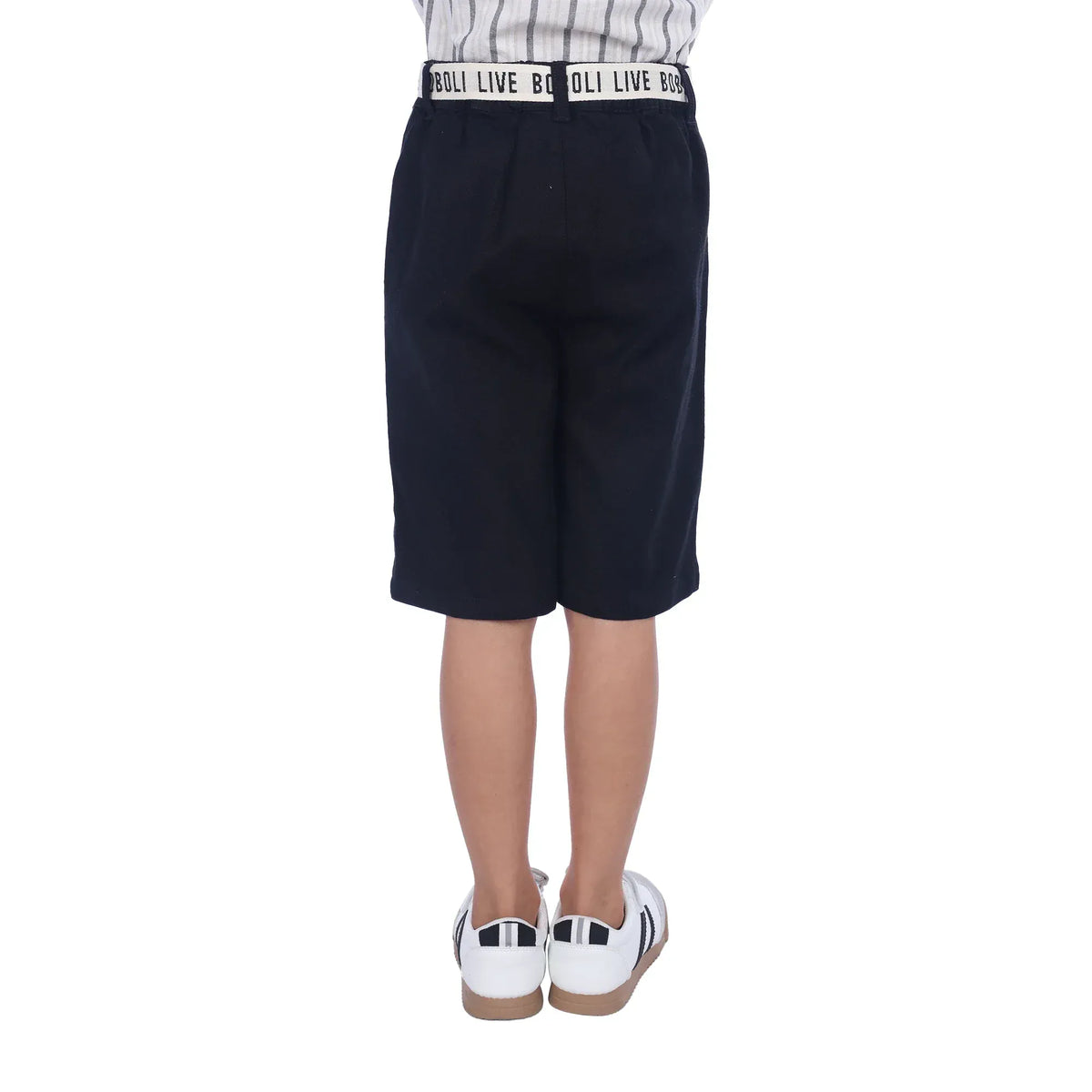 Plain Classic Shorts For Boys Image