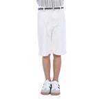 Off White Plain Classic Shorts For Boys Image