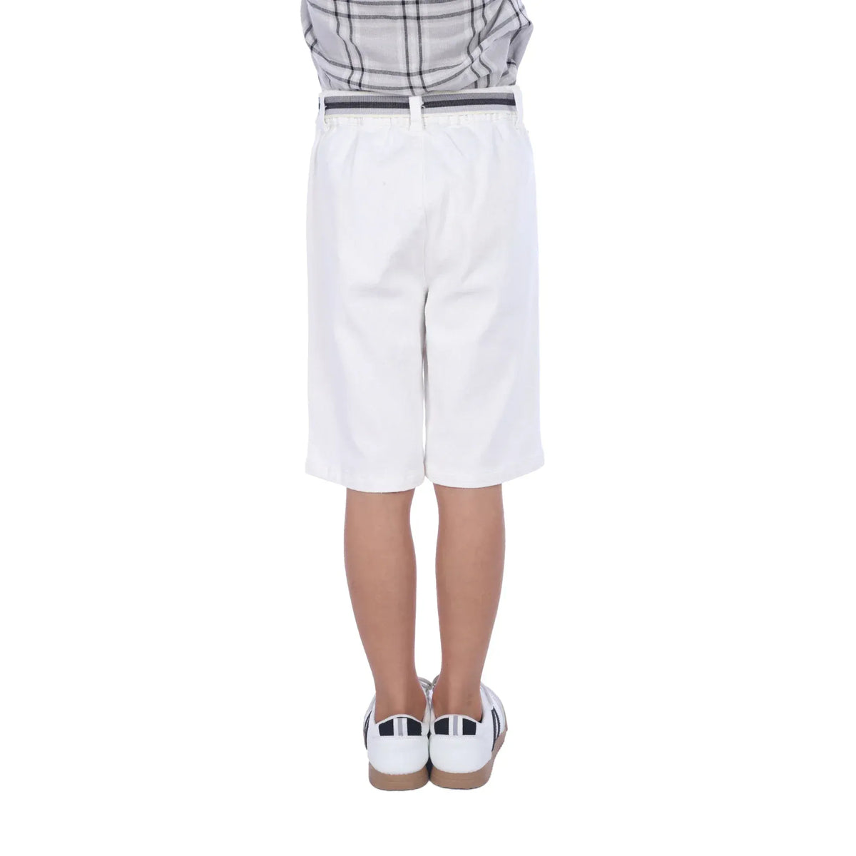 Plain Classic Shorts For Boys Image