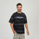 Black Printed T.Shirt for Men Image