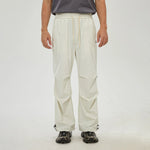 White Plain Pants for Men Image