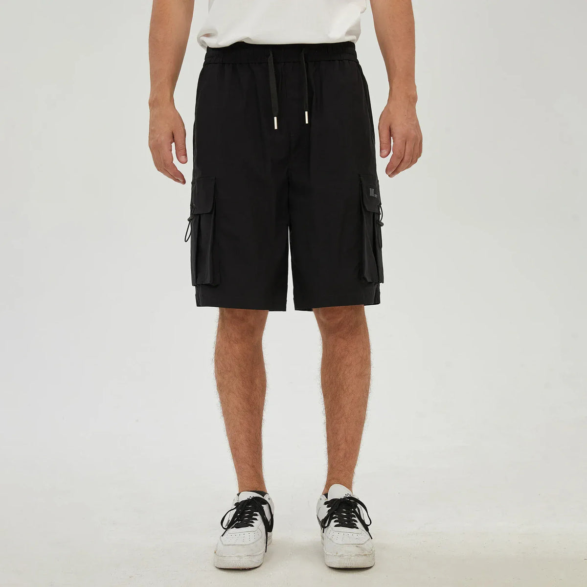 Black Badge Shorts for Men Image
