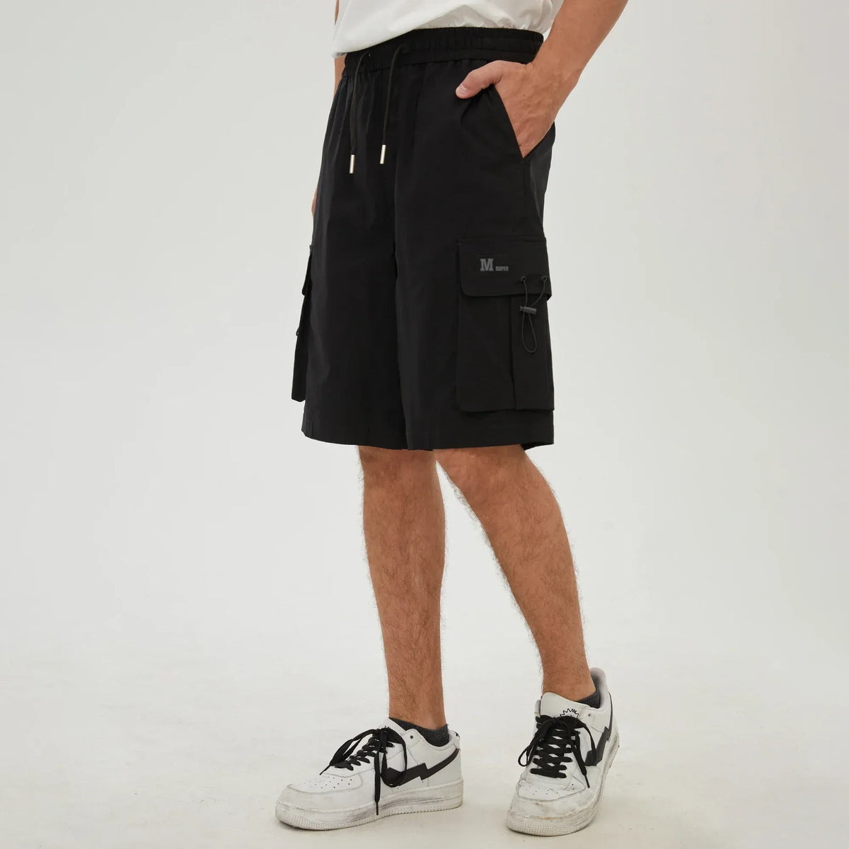 Badge Shorts for Men Image