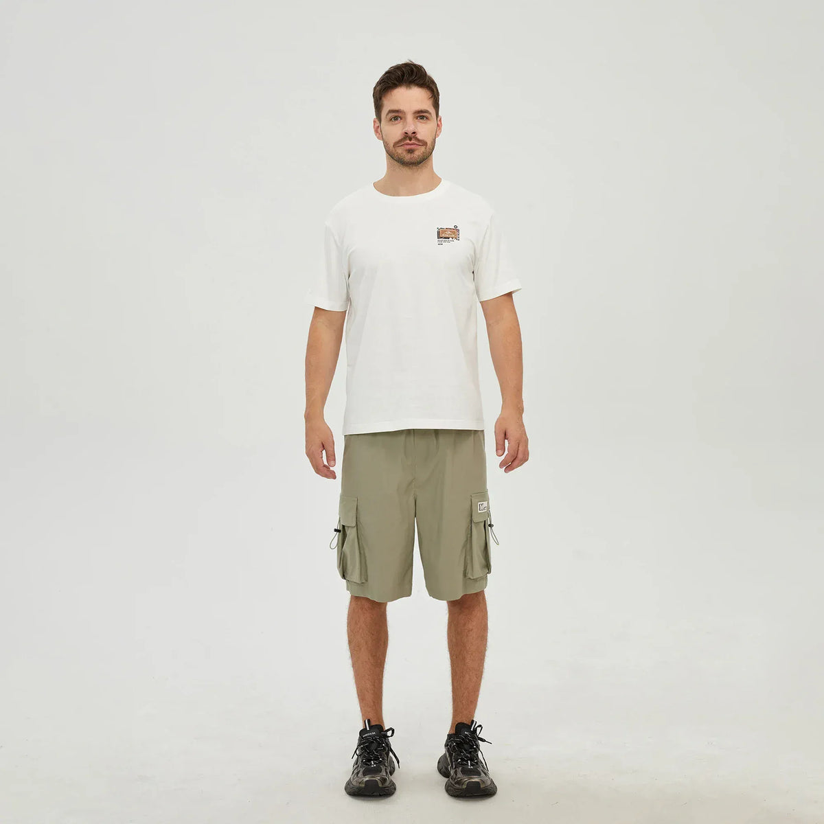 Badge Shorts for Men Image