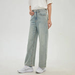 Washed Jeans Pants for Women Image