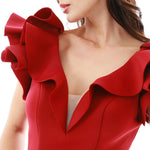 Plain Evening Dress for Women Image