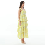 Printed Evening Dress for Women Image