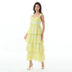 Printed Evening Dress for Women Image
