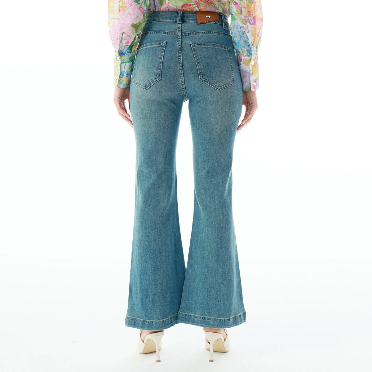 Washed Jeans Pants for Women Image