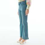 Washed Jeans Pants for Women Image