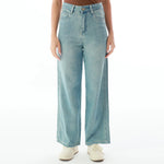 Jeans Blue Washed Jeans Pants for Women Image