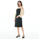 Color-Blocked Dress for Women Image