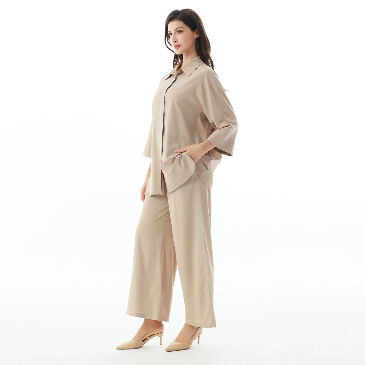 Plain Hijab Set-2Pc for Women Image