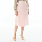 Plain Linen Skirt for Women Image