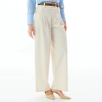 Plain Linen Pants for Women Image