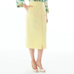 Plain Linen Skirt for Women Image