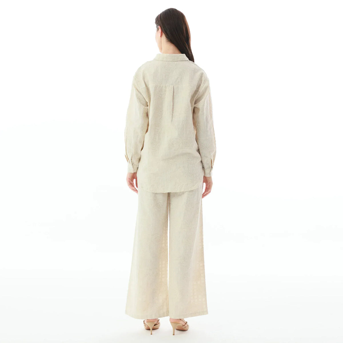 Floral Linen Set-2Pc for Women Image