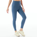 Navy Plain Gym Pants for Women Image