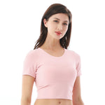 Plain Gym T.Shirt for Women Image