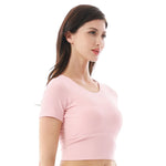 Plain Gym T.Shirt for Women Image