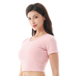 Plain Gym T.Shirt for Women Image