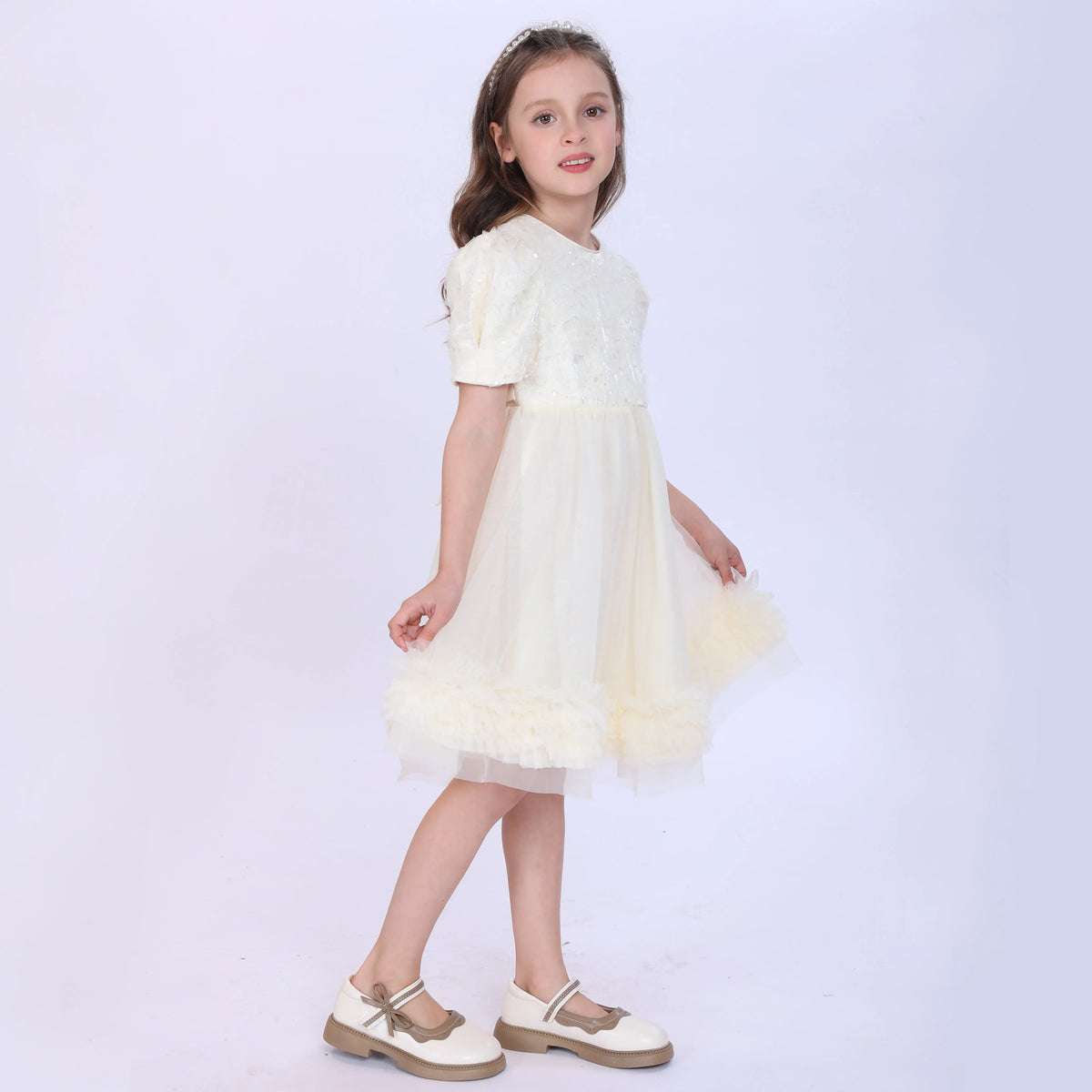 Floral Dress for Girls Image