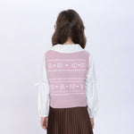 Jacquard Waistcoat for Girls Image