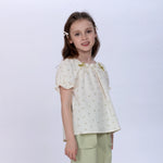 Floral Blouse for Girls Image