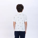 Printed Polo Shirt for Boys Image