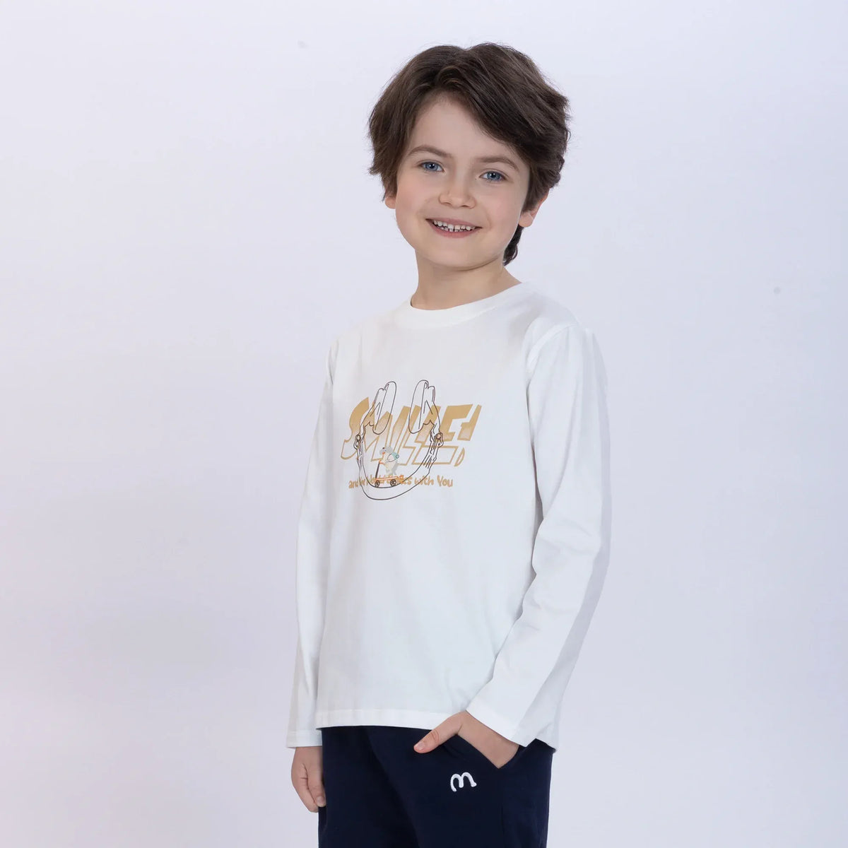 Printed T.Shirt for Boys Image