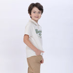Printed Polo Shirt for Boys Image