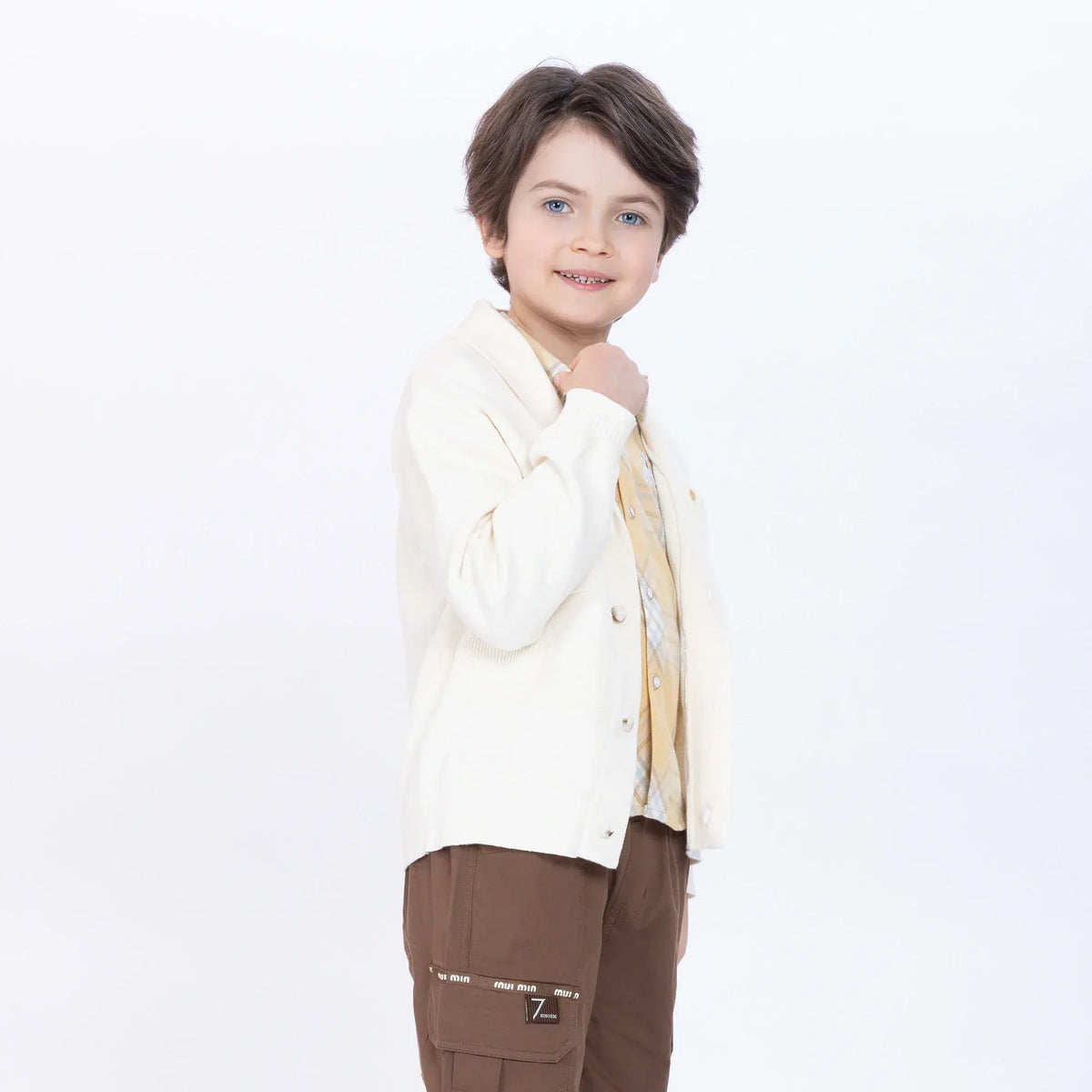 Jacquard Jacket for Boys Image