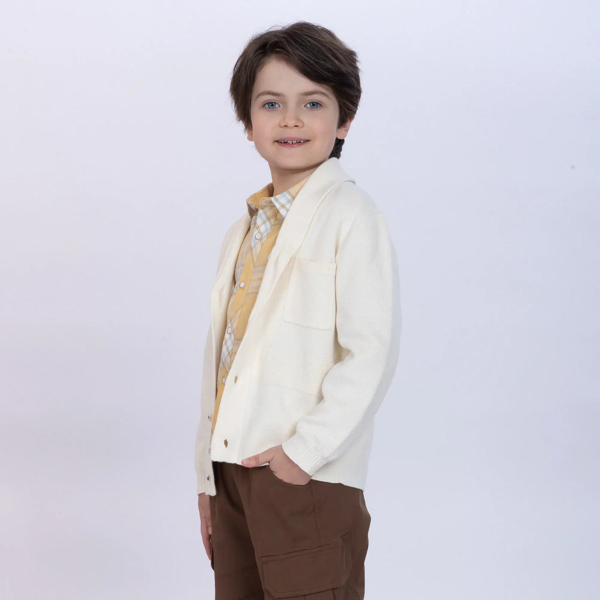 Jacquard Jacket for Boys Image