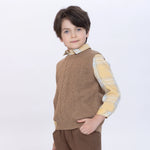 Jacquard Waistcoat for Boys Image