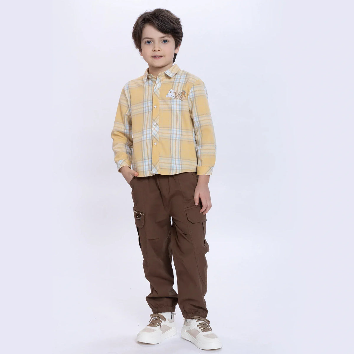 Checked Shirt for Boys Image