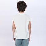Printed Sleeveless T-Shirt for Boys Image