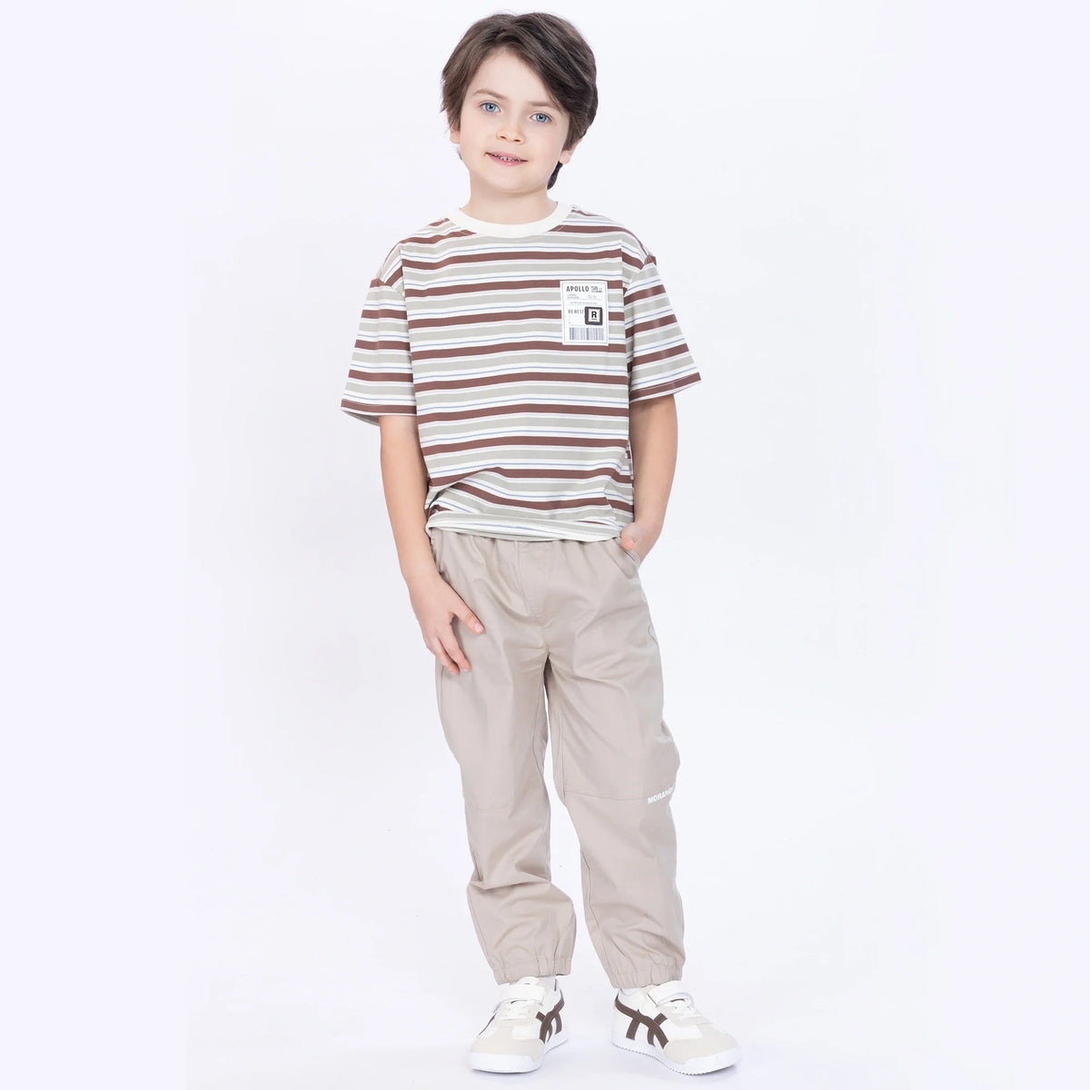 Striped T.Shirt for Boys Image