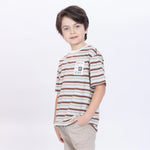 Striped T.Shirt for Boys Image