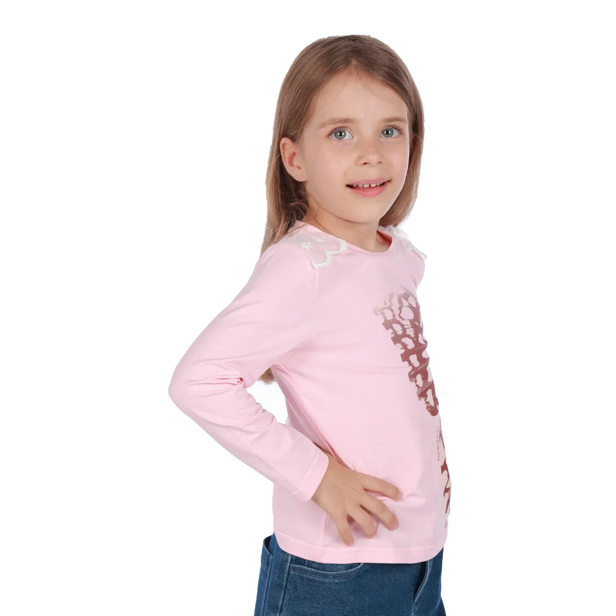 Printed Classic T.Shirt for Girls Image