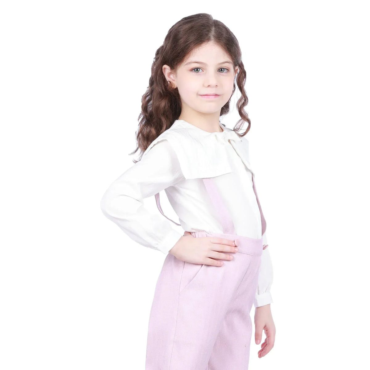 Plain Classic Shirt for Girls Image