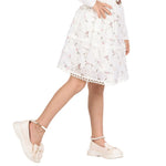 Floral Classic Skirt for Girls Image