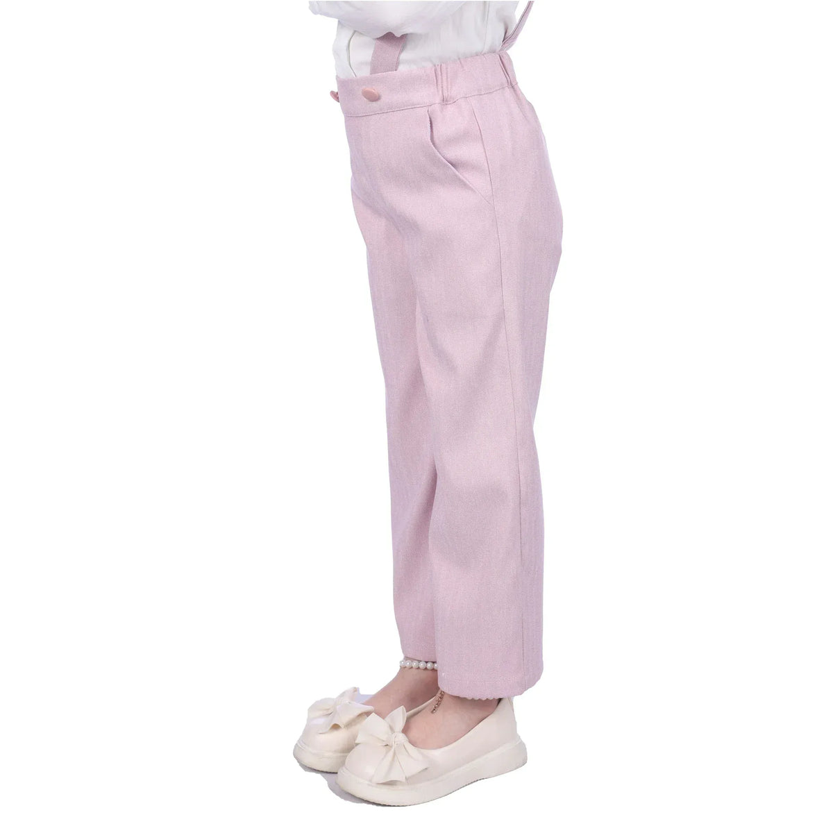 Solid Classic Pants for Girls Image