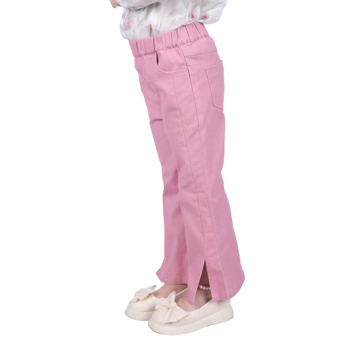 Plain Classic Pants for Girls Image