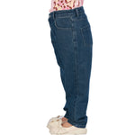 Washed Jeans Classic Pants for Girls Image