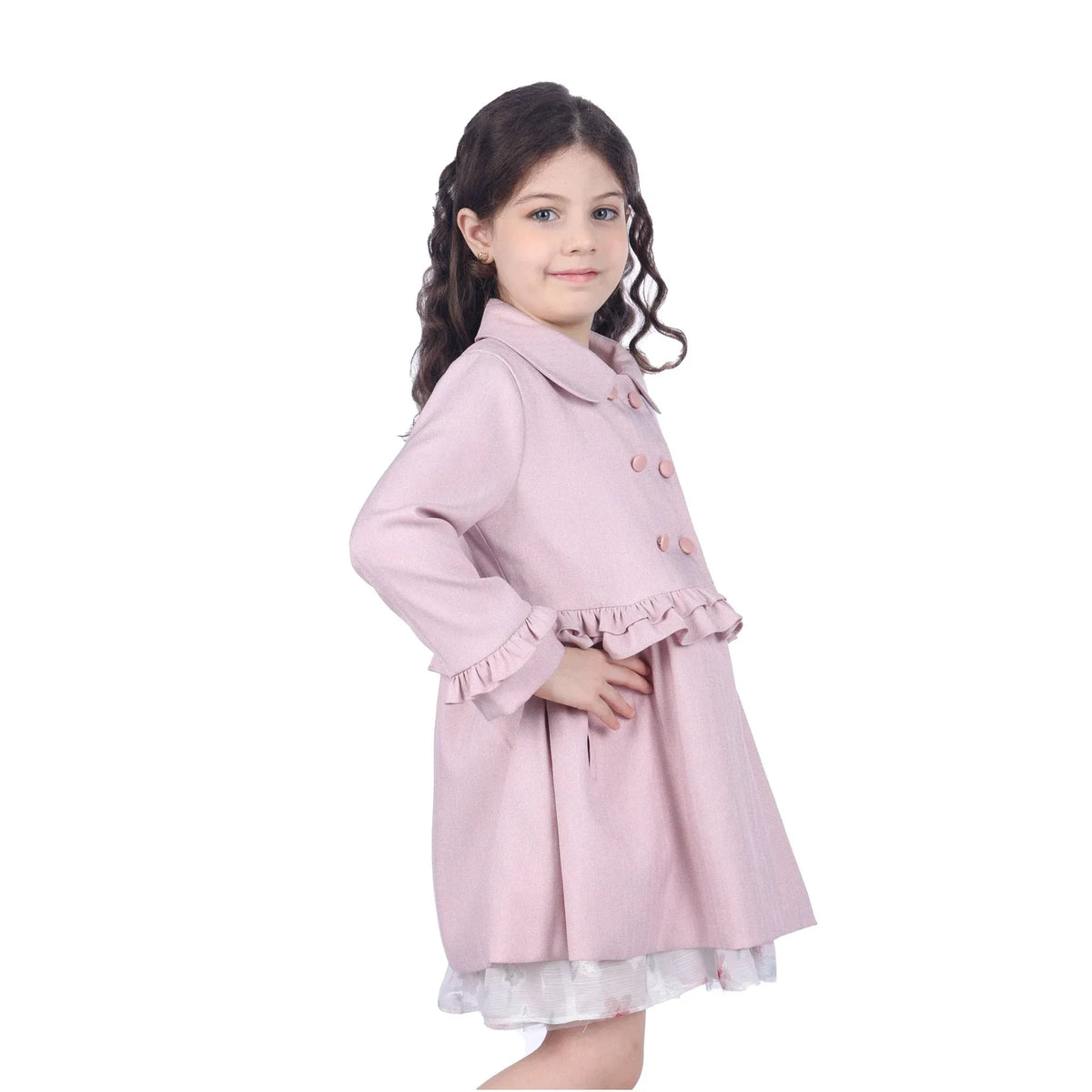 Solid Classic Jacket for Girls Image
