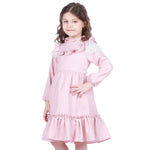 Laced Classic Dress for Girls Image