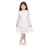 Floral Classic Dress for Girls Image
