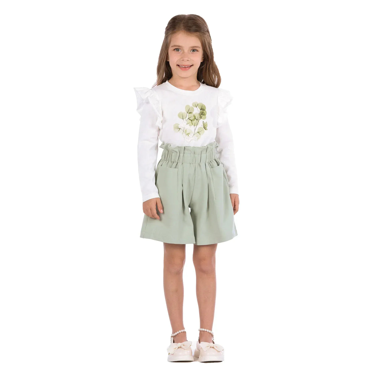 Floral Classic T.Shirt for Girls Image