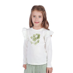 Floral Classic T.Shirt for Girls Image